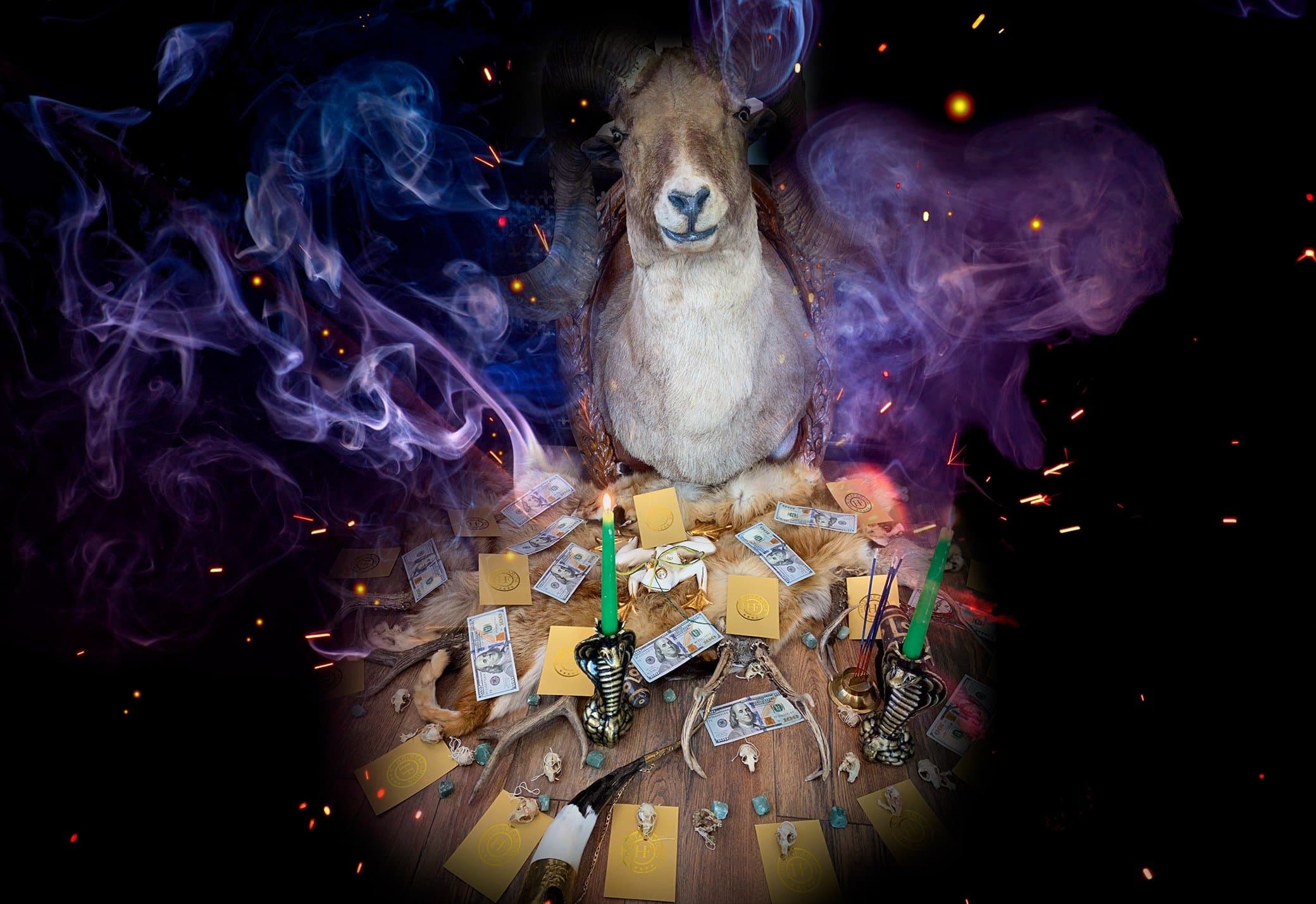 Алтарь "Новые деньги"